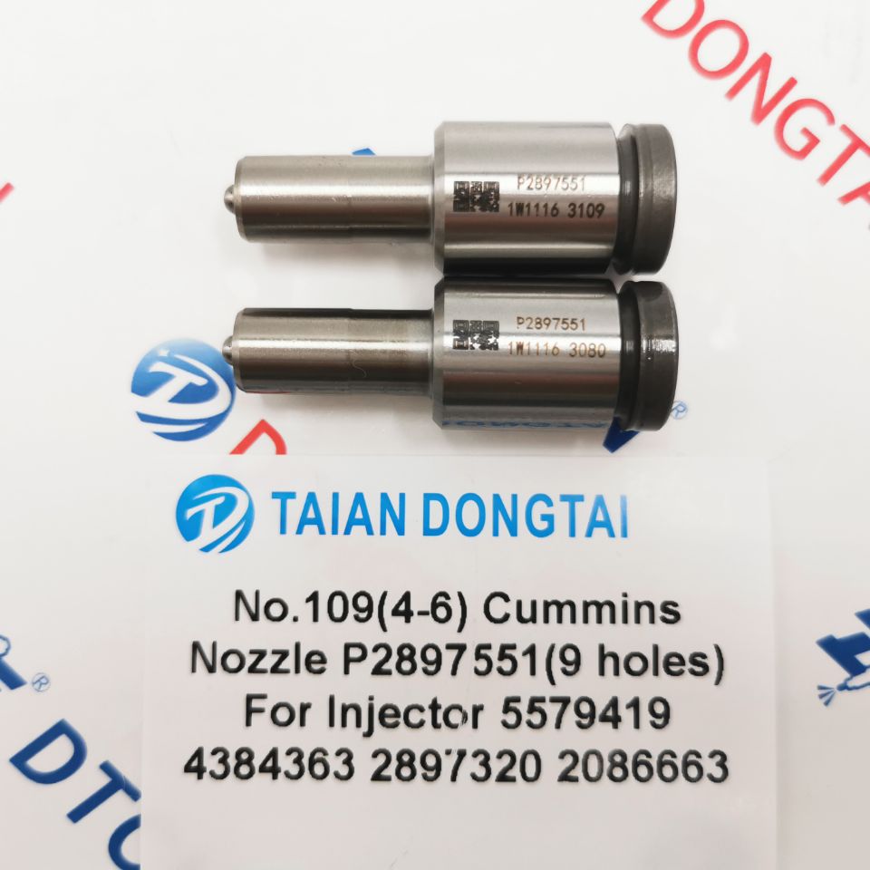 NO.109(4-6) CUMMINS NOZZLE P28975519 Holes FOR INJECTOR 5579419 4384363 2897320 2086663