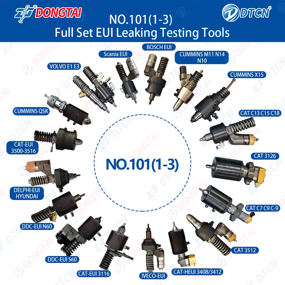 NO.101(1-3) Full Set EUI/EUP Leaking Testing Tools (17 PCS)