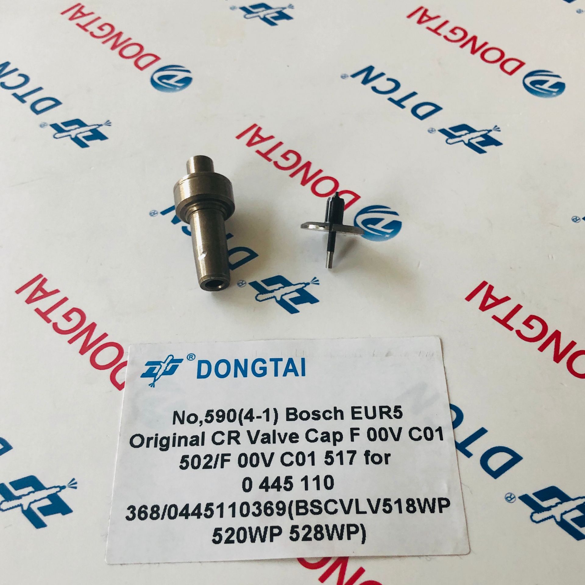 Bosch EUR 5 Original CR Valve Cap F 00V C01 502 / F 00V C01517 For 0445110368/ 0445110369/ 0445110646/0445110647/ 0445110688/0445110689 (BSCVLV 518WP 520WP 528WP)